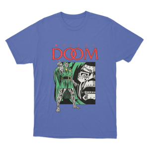 Classics Doctor Doom Unisex T Shirt Blue