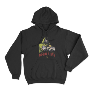 Doctor Doom Army Unisex Hoodie Black