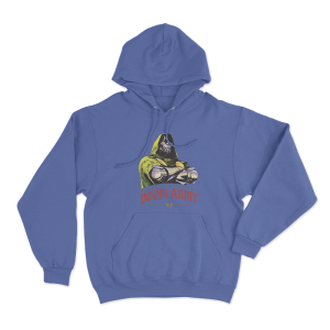 Doctor Doom Army Unisex Hoodie Blue
