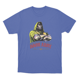 Doctor Doom Army Unisex T Shirt Blue