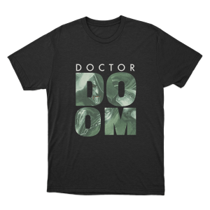 Doctor Doom Fill Unisex T Shirt Black