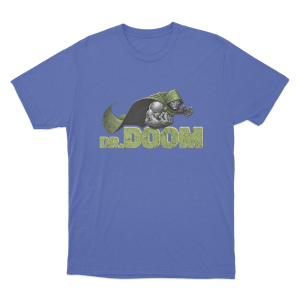 Doctor Doom Titanium Fist Unisex T Shirt Blue
