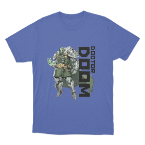 Doctor Doom Unisex T Shirt Blue